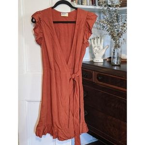 Dazey LA wrap dress